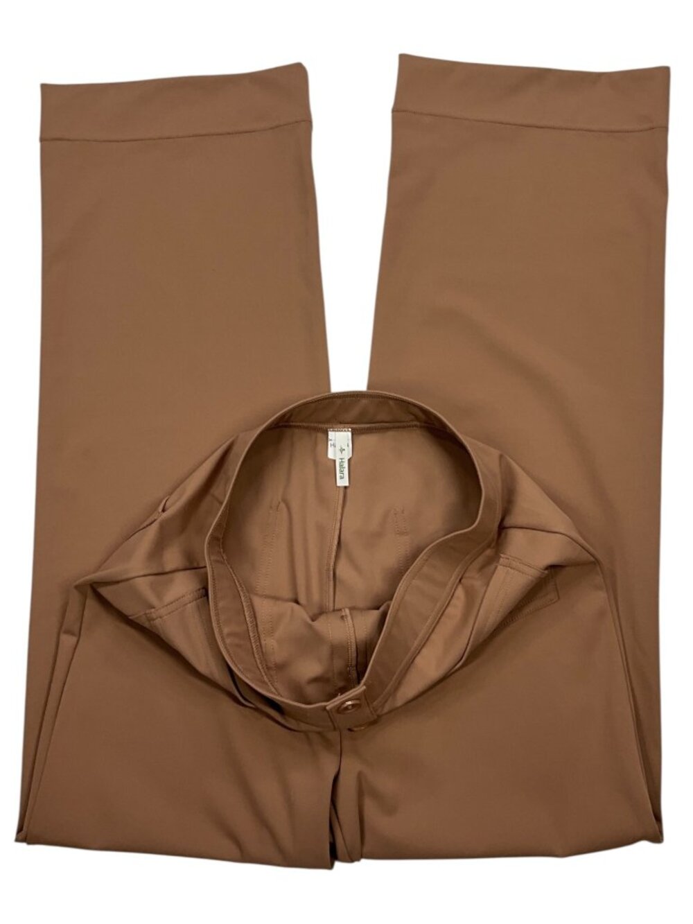 Halara DayStretch High Waisted Pockets Straight Leg Pant M Tan - Picture 3 of 14